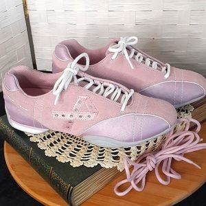 👉*NWT* SKECHERS PINK RIBBON BREAST CANCER AWARENESS ATHLETIC SHOES  ~SIZE 6½